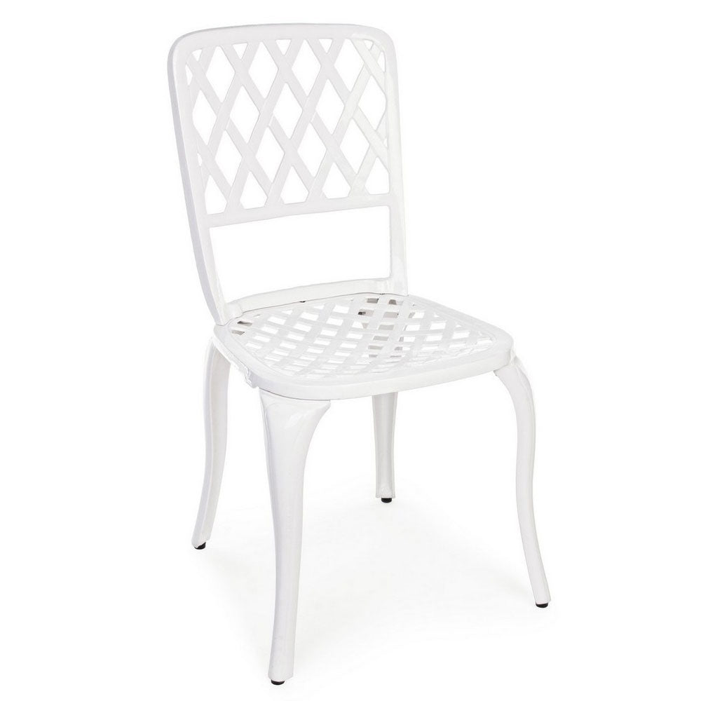 Sedia In Alluminio Bianco BIZZOTTO FAENZA