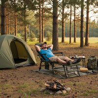 Sedia da pesca pieghevole per adulti campeggio robusta tutto terreno-Sedia da pesca pieghevole schienale alto braccioli Verde