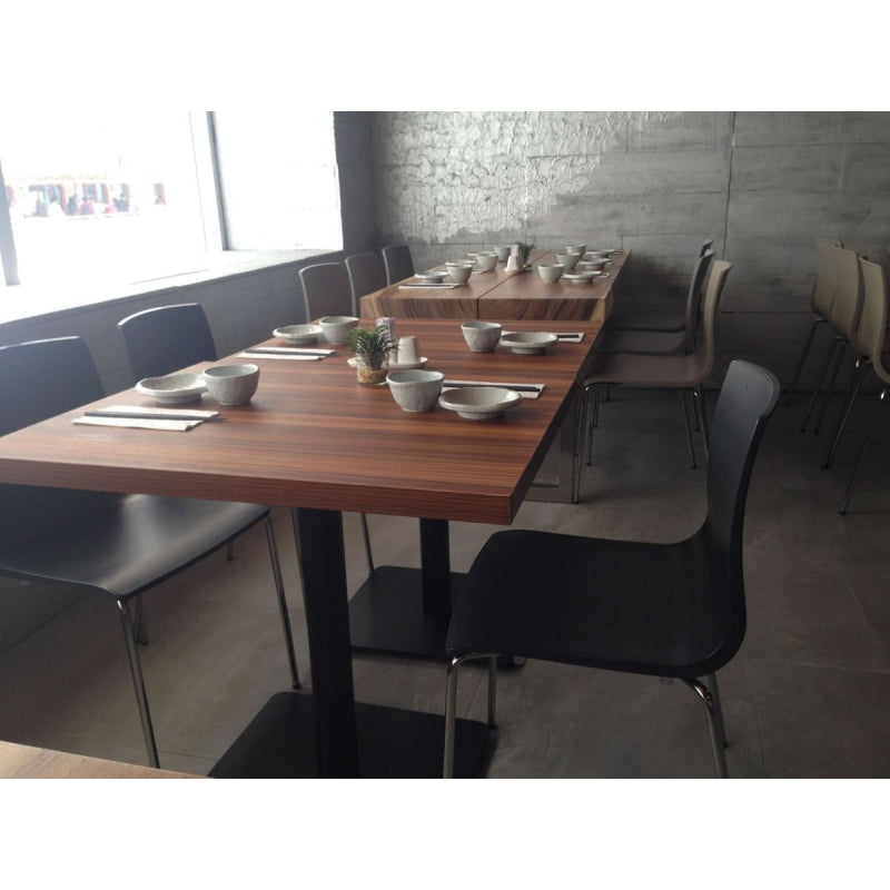 SEDIE ALICE CHAIR SET DA 4 TECNOPOLIMERO e ACCIAIO MADE IN ITALY SCAB DESIGN - Tortora 15