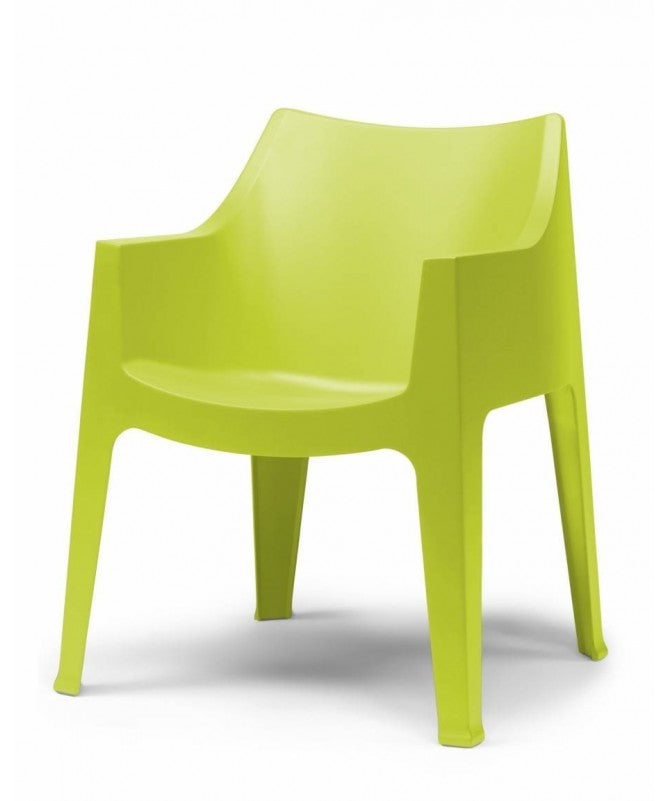 SEDIE COCCOLONA SET DA 2 in TECNOPOLIMERO MADE IN ITALY SCAB DESIGN - Verde pistacchio 51