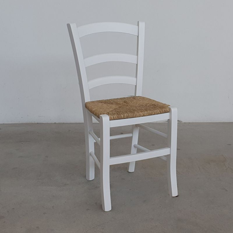 Set 2 sedie campagnola legno/paglia laccata minimo ordine 2 pezzi (1007) - Mobili 2G