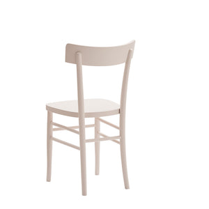 Set 2 sedie shabby chic in legno rosa seduta legno - Mobili 2G