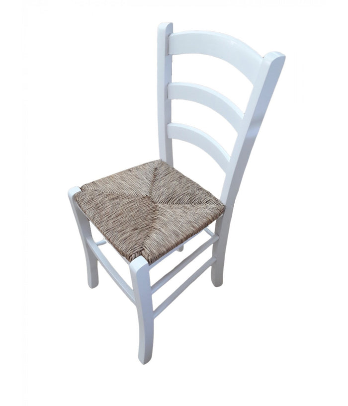 Set 2 sedie campagnola legno/paglia laccata minimo ordine 2 pezzi (1007) - Mobili 2G