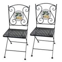 MOSAICO LEMON Coppia di sedie