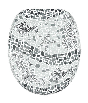 Sedile Copriwater Universale Per Bagno Copri Wc Water In Legno Mdf 18" 529594         3,5