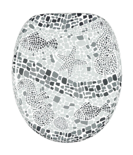 Sedile Copriwater Universale Per Bagno Copri Wc Water In Legno Mdf 18" 529594         3,5