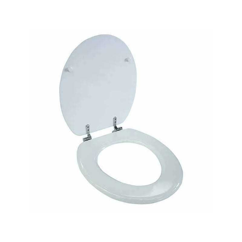 Sedile Wc Legno Bianco Aglaia 01864