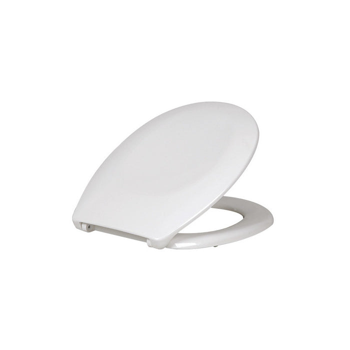 Sedile WC termoindurente Comfort 1B – Brixo – Bianco – Chiusura ammortizzata