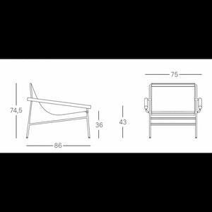 SEDUTA DRESS CODE GLAM PER INDOOR MADE IN ITALY SCAB DESIGN