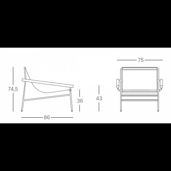 SEDUTA DRESS CODE GLAM PER OUTDOOR MADE IN ITALY SCAB DESIGN