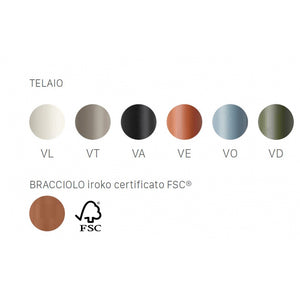 SEDUTA DRESS CODE SMART PER OUTDOOR MADE IN ITALY SCAB DESIGN