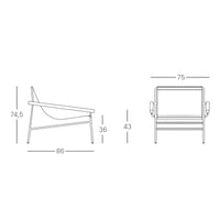 SEDUTA DRESS CODE SMART PER OUTDOOR MADE IN ITALY SCAB DESIGN