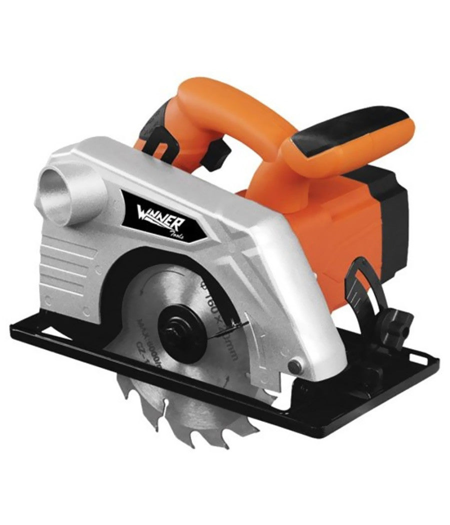 Sega Circolare Ad Immersione Per Legno Professionale 1200w Lama 160mm 4200 Rpm         