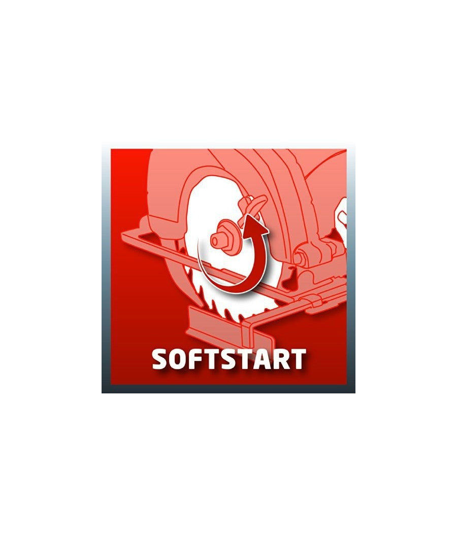 Sega Circolare Einhell Th-cs 1400/1 Lama 190mm Motore 1400w Avviamento Soft Start         
