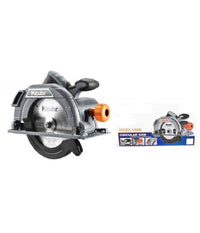 Sega Circolare Manuale 1500 Watt Lame 185 Mm K10262 Professionale         