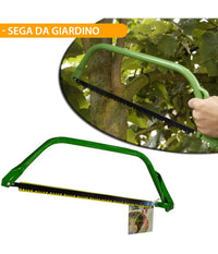 Sega Da Giardino Ad Arco Manuale 53 X 2 X 17 Attrezzi Giardinaggio         