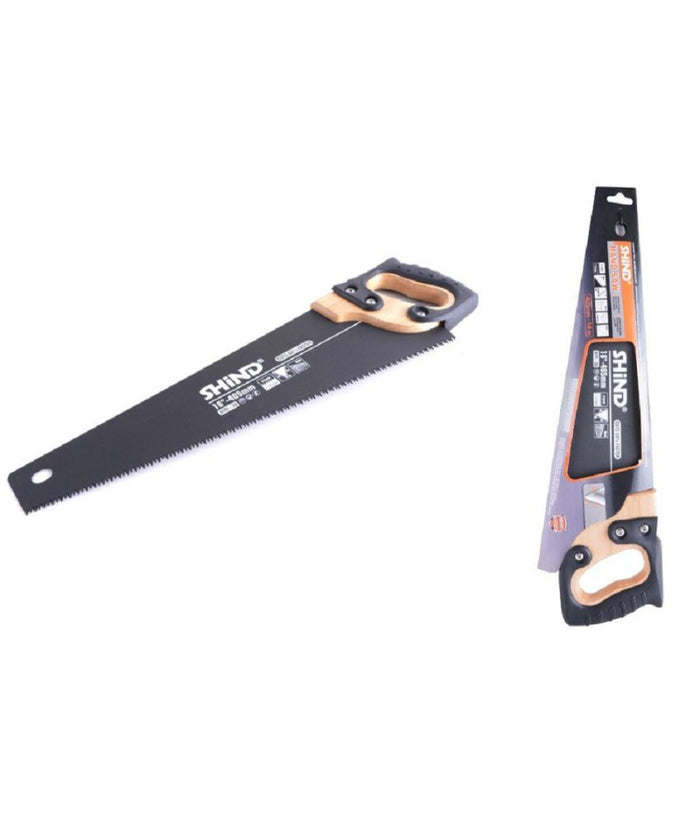 Sega Segaccio Per Legno Plastica 16" 400mm Seghetto A Mano Maniglia Legno 94904         