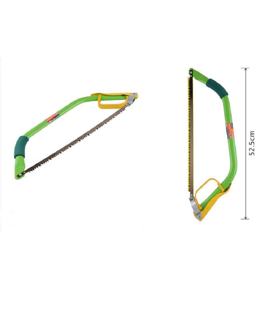 Sega Seghetto Ad Arco Archetto A Mano Acciaio 52.5 Cm 21" Segaccio Taglio 90182         