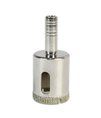 Sega Tazza Diamantata Fori Piastrelle Ceramica Marmo Punta Trapano Varie Misure     -25 Mm   -