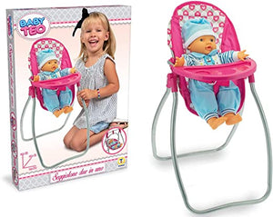 Seggiolone Bambole Giocattolo Reborn Bambolotto eggiolone Sedia da Pranzo Modello in Miniatura Seggiolone da Pranzo