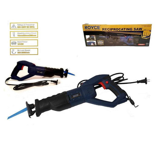 Trade Shop - Seghetto A Gattuccio Elettrico Seghetto 1010 Watt 2 Lame Legno Metallo Rrs260 -