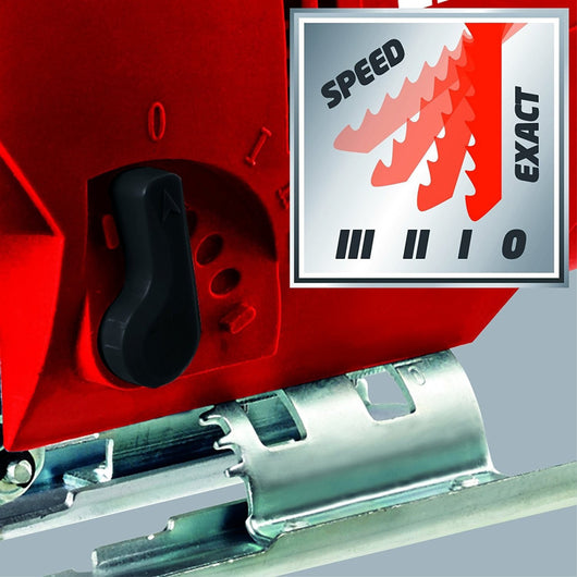 Trade Shop - Seghetto Alternativo Einhell Tc-js 80 Con Regolazione 600w 3000 Rpm -