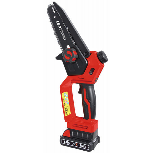 Seghetto da potatura a batteria 20?V  lama 15?cm, motore brushless 700?W, velocità catena 7/11?m/s  Dunsch