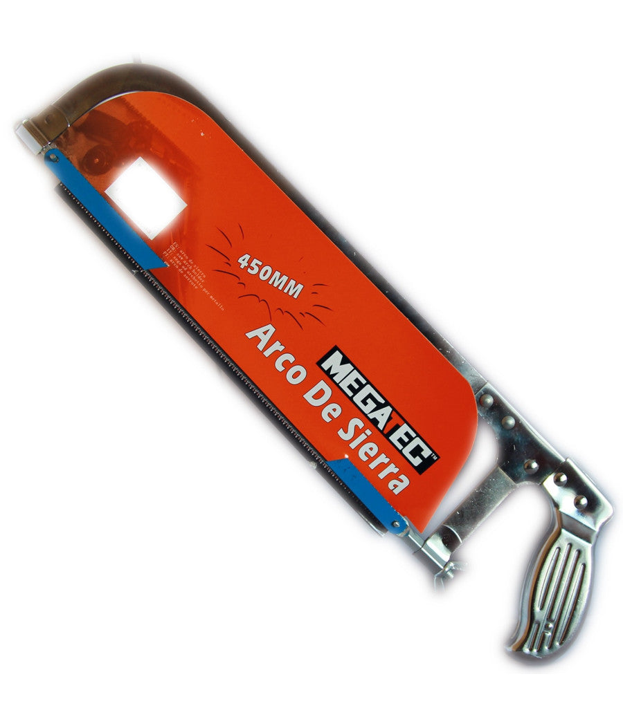 Seghetto Sega Ad Arco Archetto Taglia Metallo Ferro In Metallo 450 Mm Multiuso         