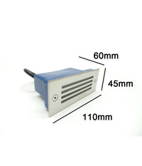 Segna Passi Segnapasso Calpestabile Esterno Interno A Led 3w Faretto Faro Parete         