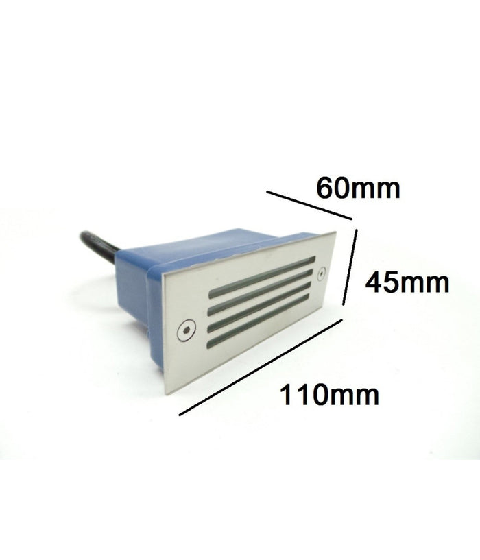 Segna Passi Segnapasso Calpestabile Esterno Interno A Led 3w Faretto Faro Parete         