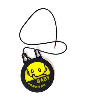 Segnalatore Adesivo Con Ventosa Auto Segnalazione Luminosa Sicurezza Bambini         