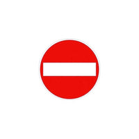 Segnali Stradali divieto divieto di accesso Fig. 47