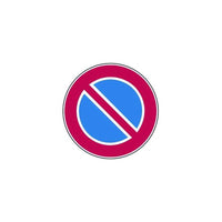 Segnali Stradali Sosta divieto Sosta Fig. 74