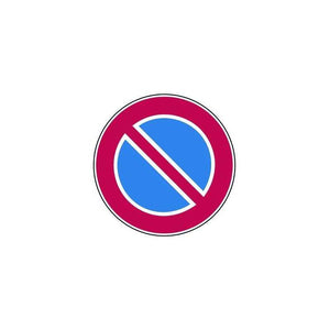 Segnali Stradali Sosta divieto Sosta Fig. 74