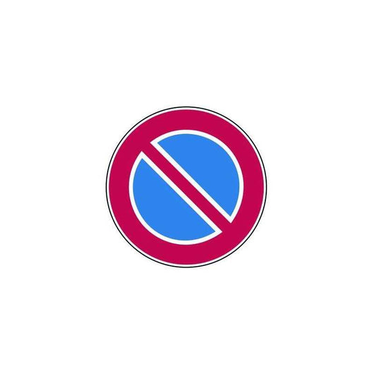 Segnali Stradali Sosta divieto Sosta Fig. 74