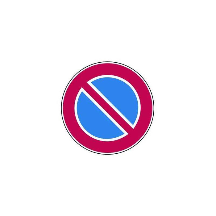 Segnali Stradali Sosta divieto Sosta Fig. 74