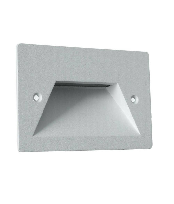 Segnapasso A Led 3w Faretto Applique Bianco Luce Fredda Calda Naturale Ip65 Es49         