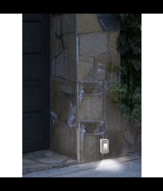 Segnapasso Da Esterno Faretto 12 Watt Ip65 Bianco Luce 6500k 4000k 3000k Es62  -bianco Freddo      -