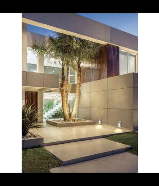 Segnapasso Da Esterno Faretto 12 Watt Ip65 Bianco Luce 6500k 4000k 3000k Es62  -bianco Caldo      -