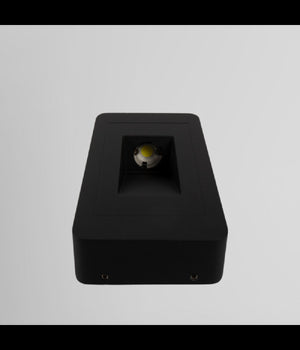 Segnapasso Da Esterno Faretto 12 Watt Ip65 Nero Luce Calda Fredda Naturale Es62         