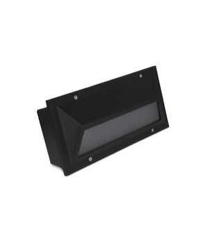 Segnapasso Faretto Da Incasso Per Esterno Con Attacco E27 Led Rettangolare Ip65         