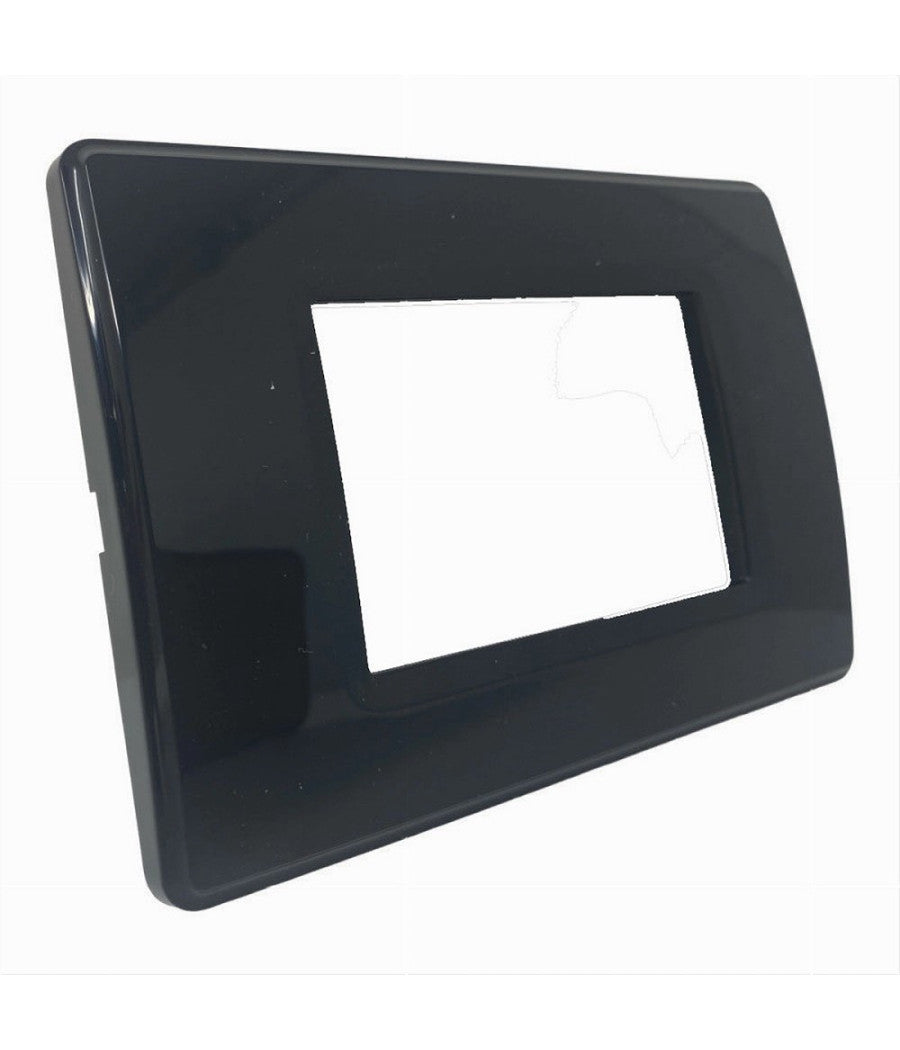 Segnapasso Placca Nera Muro Sensore Movimento Pir 1,3 W Cassetta 503 Xggyd-001n  -bianco Freddo      -