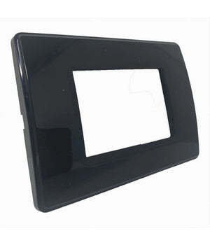 Segnapasso Placca Nera Muro Sensore Movimento Pir 1,3 W Cassetta 503 Xggyd-001n  -bianco Caldo      -