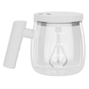 Trade Shop - Self Stirring Mug 400ml Tazza Automescolante Automatica Per Caffè Latte Tè Cioccolato         