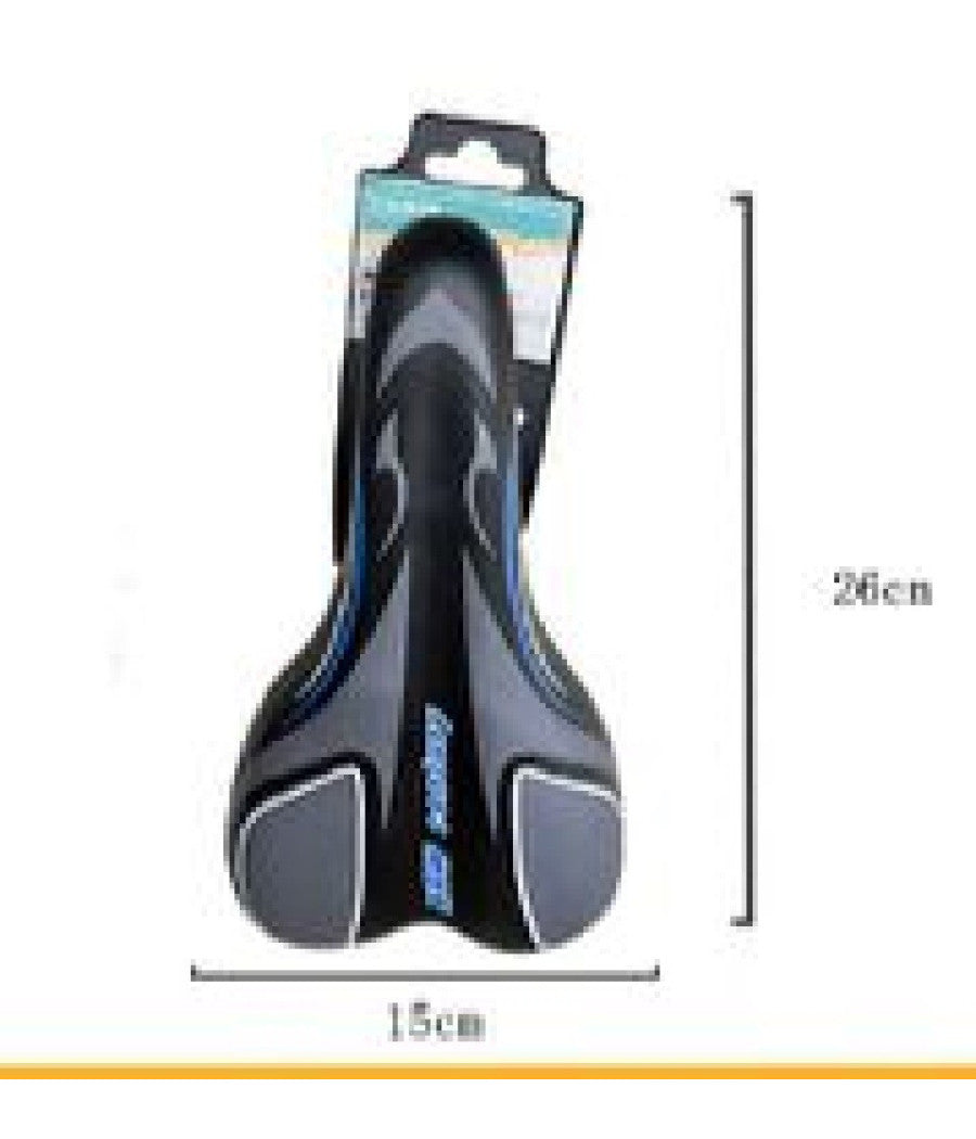 Sella Seggiolino Bici Bicicletta Morbida Gel Sportiva Ergonomica Bmx Zxc-9830         