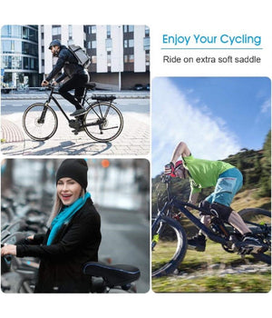 Sellino Bicicletta Gel Sella Comoda Sportiva Ergonomica Per Bici Mtb Bmx Zxc-9843         