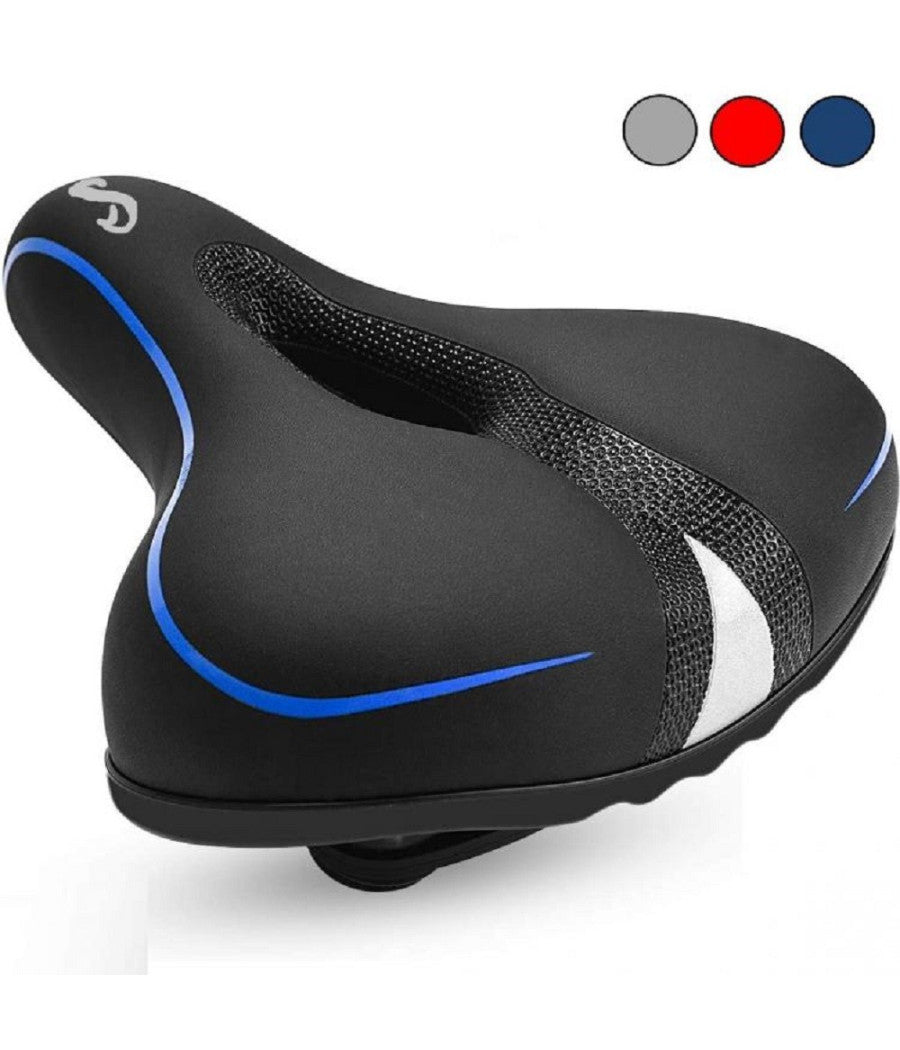 Sellino Bicicletta Gel Sella Comoda Sportiva Ergonomica Per Bici Mtb Bmx Zxc-9843         