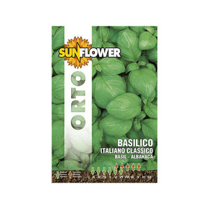 Sementi Basilico Italiano Classico Sunflower