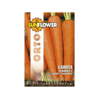 Sementi Carota Flakkee 2 Sunflower