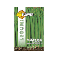 Sementi Fagiolo Nano Slenderette Sunflower